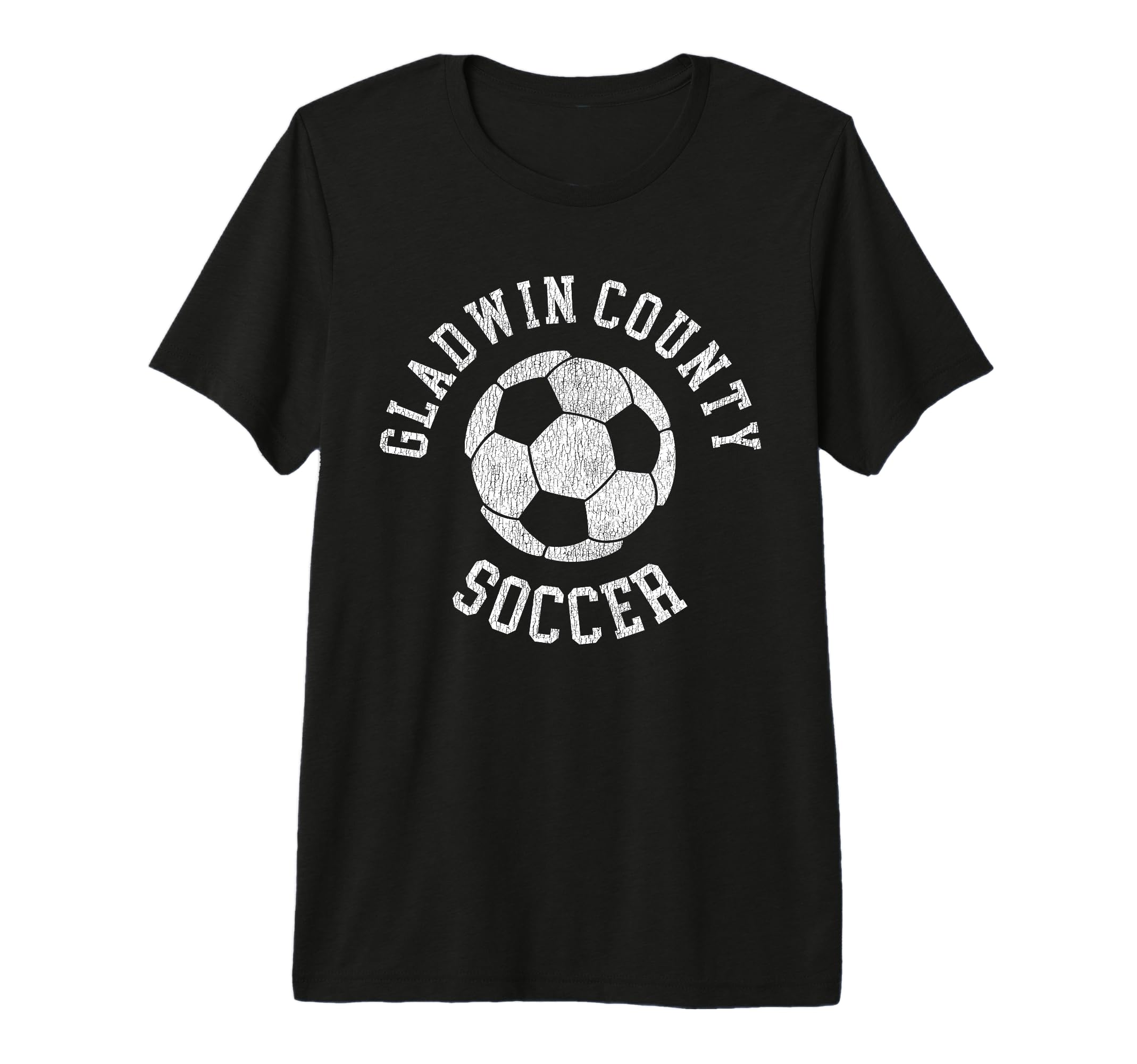 Gladwin County Soccer Distressed 90S T-Shirt - Aesthetic Graphic Unisex - T-Shirt, Sweatshirt, Hoodie