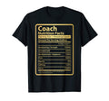 Coach Nutrition Facts Fathers Day T-Shirt - Streetwear Style Men Women - T-Shirt, Sweatshirt, Hoodie
