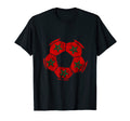 Moroccan Soccer Ball Moroccan Flag Moroccan T-Shirt - Graphic Print Unisex - T-Shirt, Sweatshirt, Hoodie