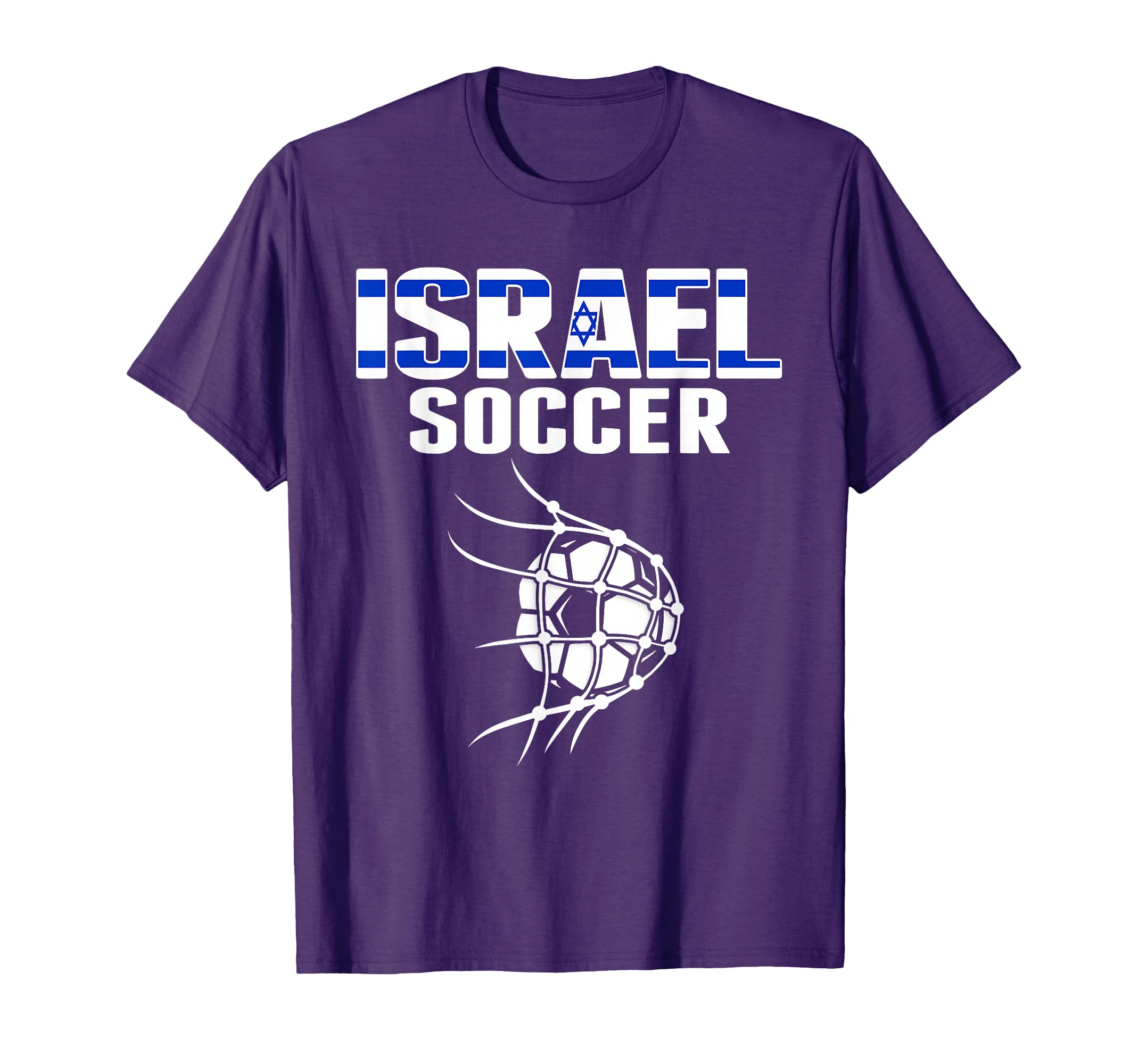Israel Soccer Fans Jersey Support T-Shirt - Minimalist Print for Adults - T-Shirt, Sweatshirt, Hoodie