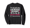 Im Lacrosse Goalie Granny Lacrosse Sweatshirt - Custom Art Print Men Women - T-Shirt, Sweatshirt, Hoodie