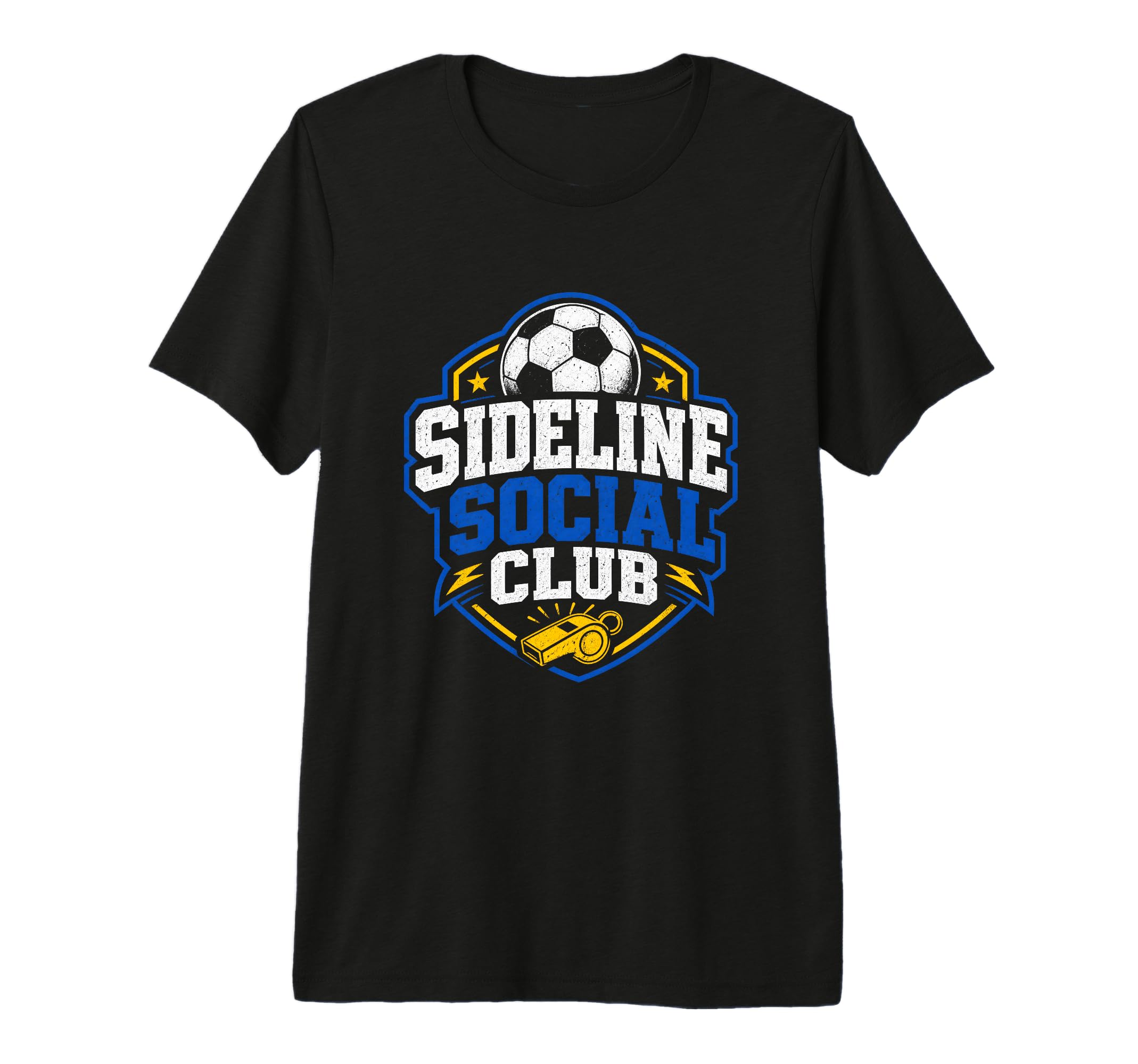 Sideline Social Club Soccer Team T-Shirt - Fun Novelty Design for Adults - T-Shirt, Sweatshirt, Hoodie