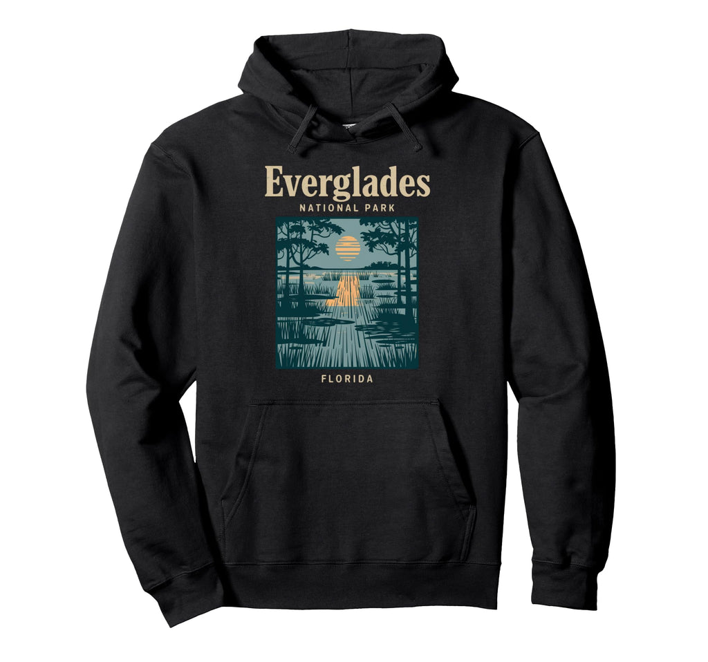 Everglades National Park Florida Hoodie - Streetwear Style for Adults - T-Shirt, Sweatshirt, Hoodie