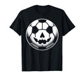 Halloween Jack O Lantern Soccer T-Shirt - Minimalist Print Men Women - T-Shirt, Sweatshirt, Hoodie