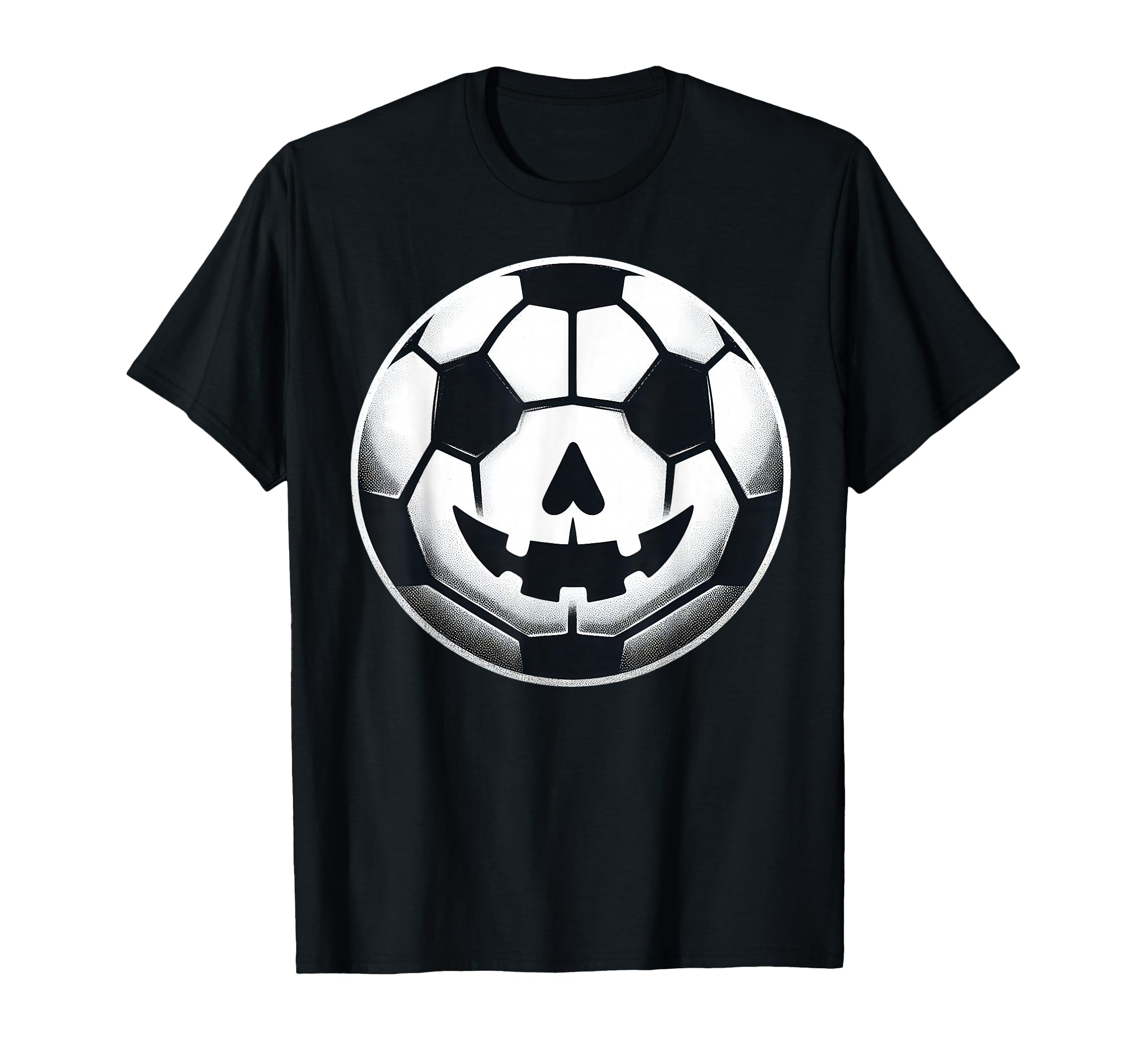 Halloween Jack O Lantern Soccer T-Shirt - Minimalist Print Men Women - T-Shirt, Sweatshirt, Hoodie