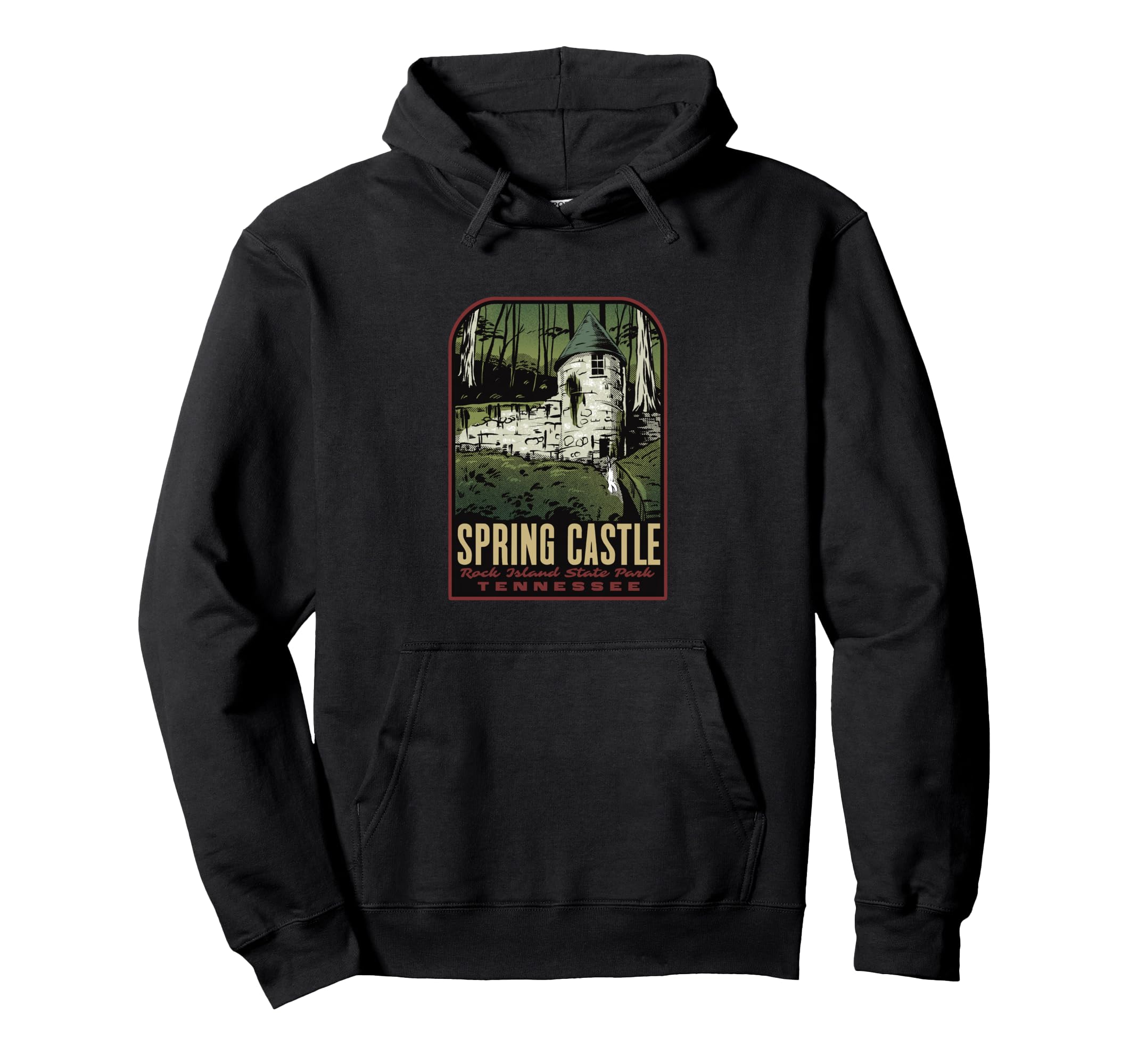 Spring Castle Rock Island State Park Hoodie - Unique Graphic Men Women - T-Shirt, Sweatshirt, Hoodie