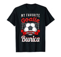My Favorite Goalie Calls Me Bunica T-Shirt - Minimalist Print Men Women - T-Shirt, Sweatshirt, Hoodie