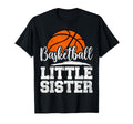 Basketball Little Sister Basketball T-Shirt - Aesthetic Graphic for Adults - T-Shirt, Sweatshirt, Hoodie