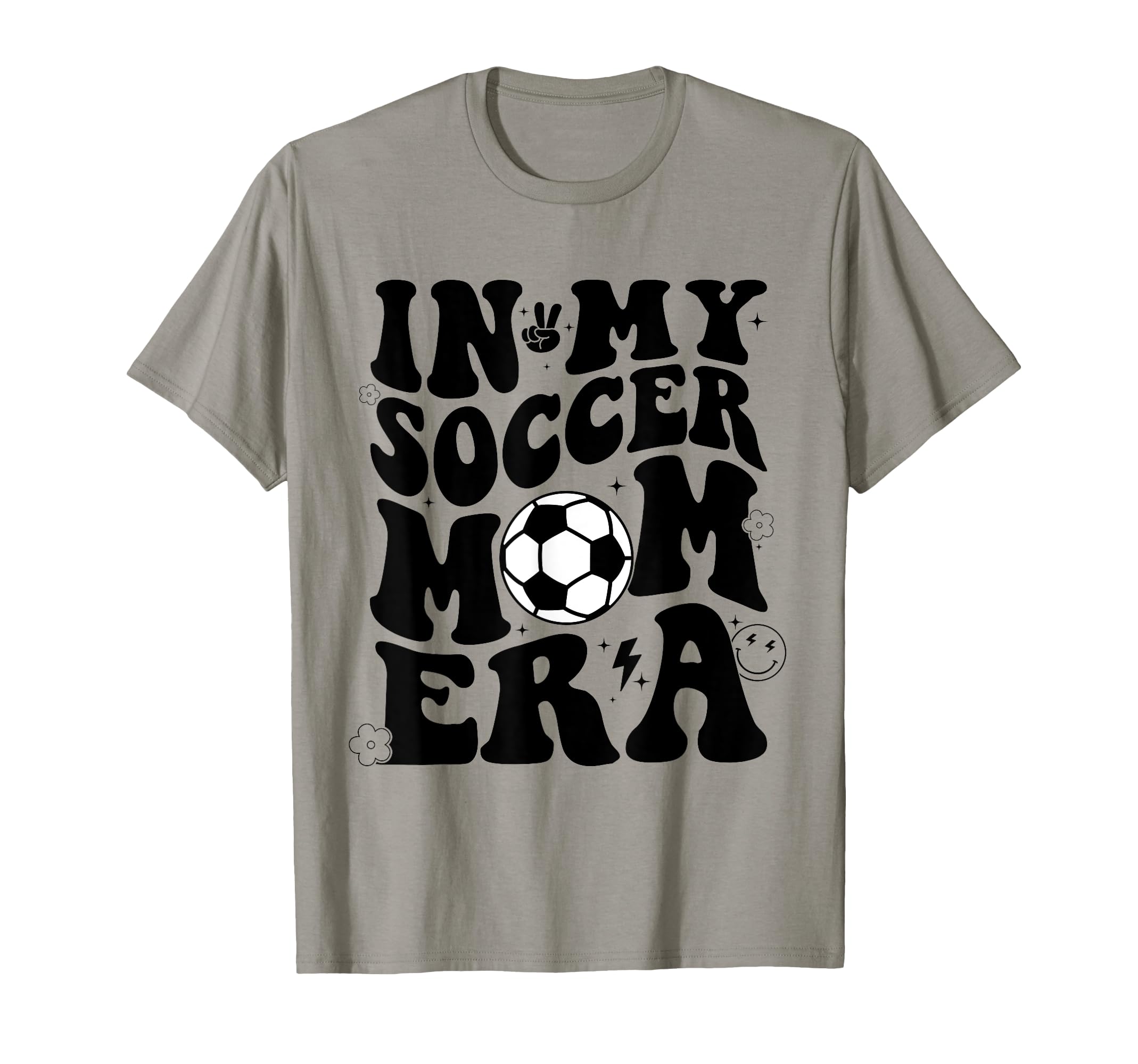 Groovy My Soccer Mom Era Funny T-Shirt - Graphic Print for Adults - T-Shirt, Sweatshirt, Hoodie