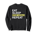 Soccer Goalkeeper Eat Sleep Stop Goals Sweatshirt - Trendy Graphic Unisex - T-Shirt, Sweatshirt, Hoodie