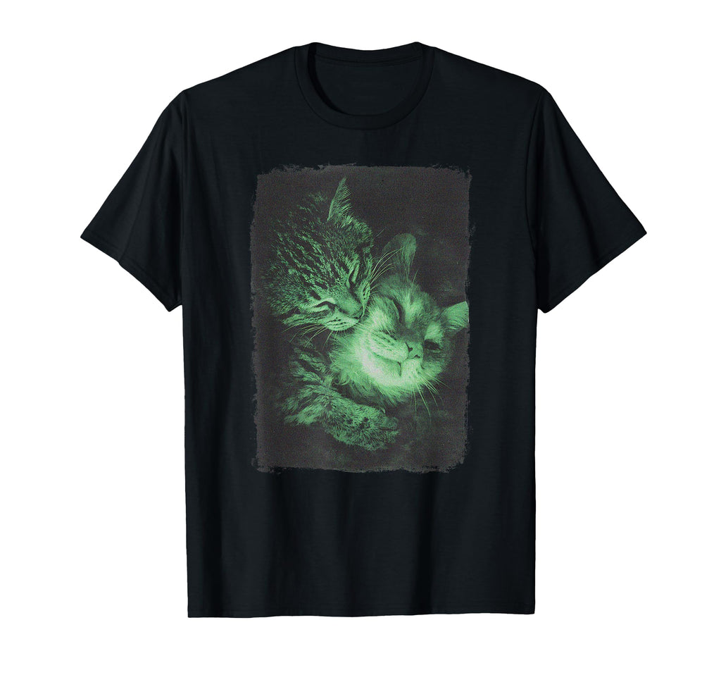 Vhs Cat 90S Lofi Grunge Sad Aesthetic T-Shirt - Minimalist Print Men Women - T-Shirt, Sweatshirt, Hoodie