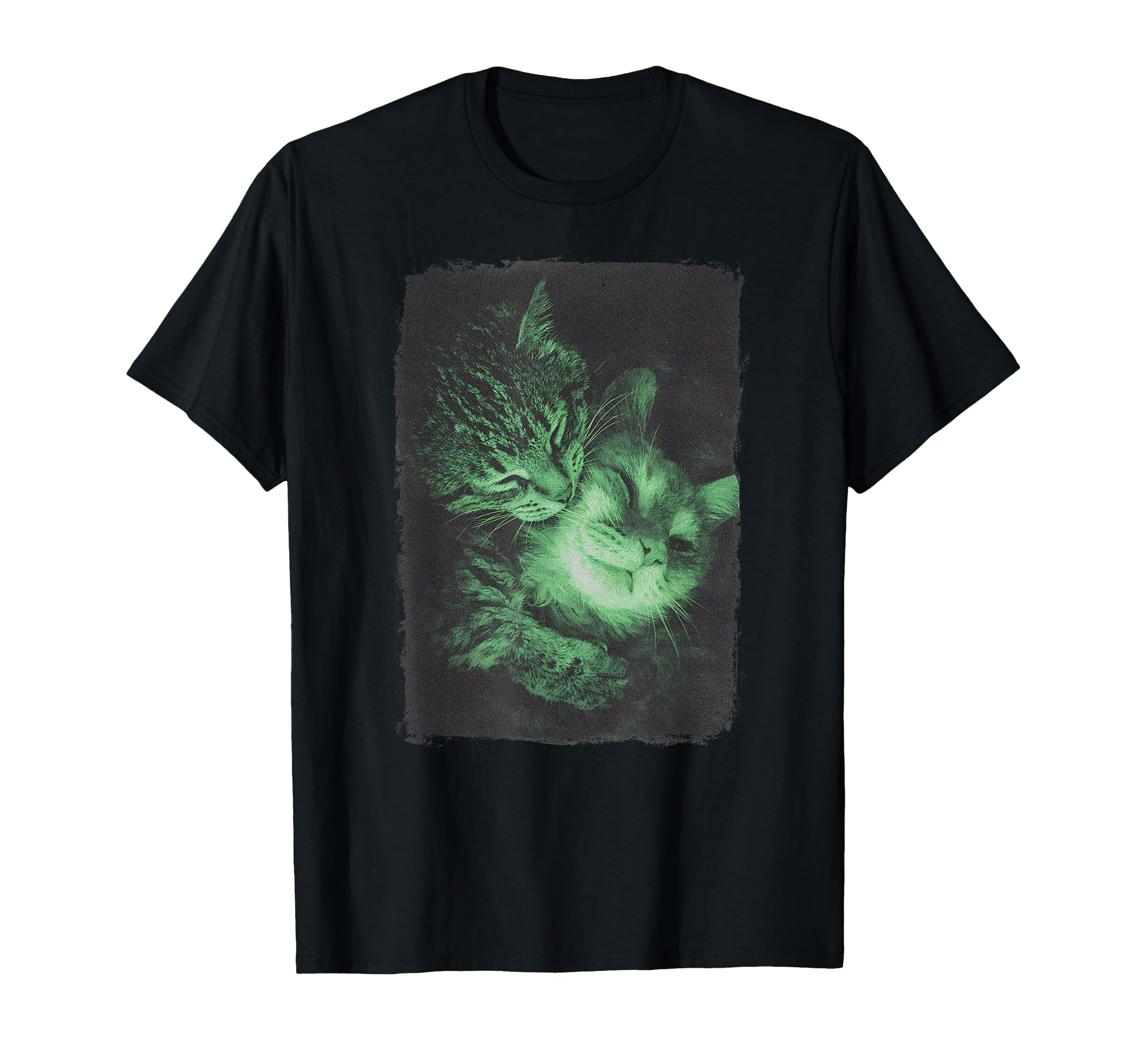 Vhs Cat 90S Lofi Grunge Sad Aesthetic T-Shirt - Minimalist Print Men Women - T-Shirt, Sweatshirt, Hoodie