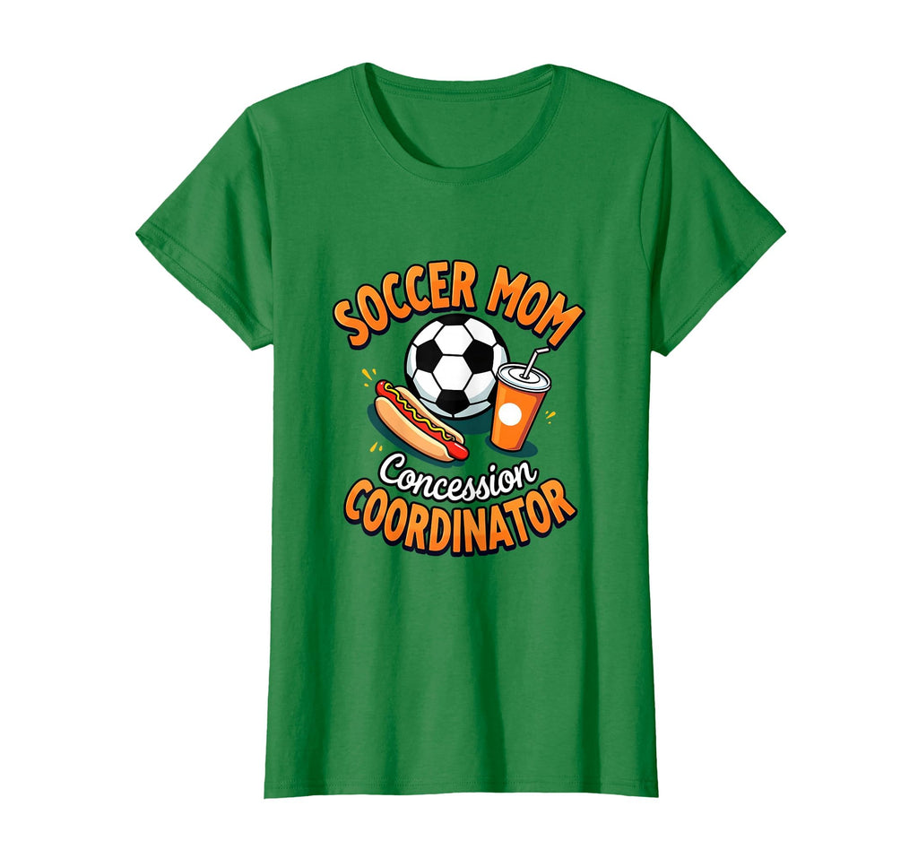 Soccer Mom Concession Coordinator T-Shirt - Graphic Print Unisex - T-Shirt, Sweatshirt, Hoodie
