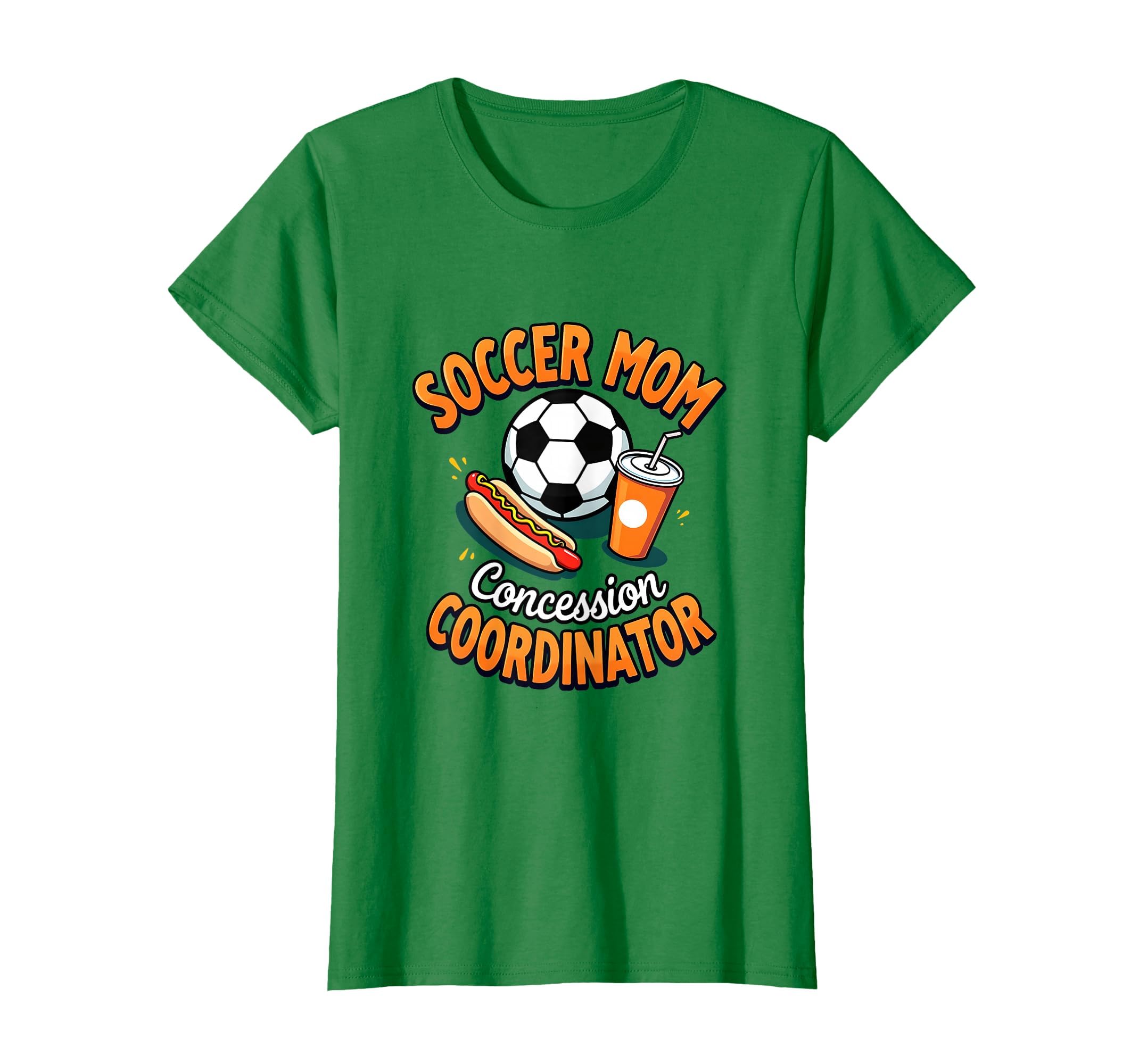 Soccer Mom Concession Coordinator T-Shirt - Graphic Print Unisex - T-Shirt, Sweatshirt, Hoodie