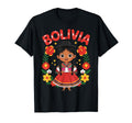 Bolivia Bolivian Traditional Dress T-Shirt - Aesthetic Graphic Unisex - T-Shirt, Sweatshirt, Hoodie
