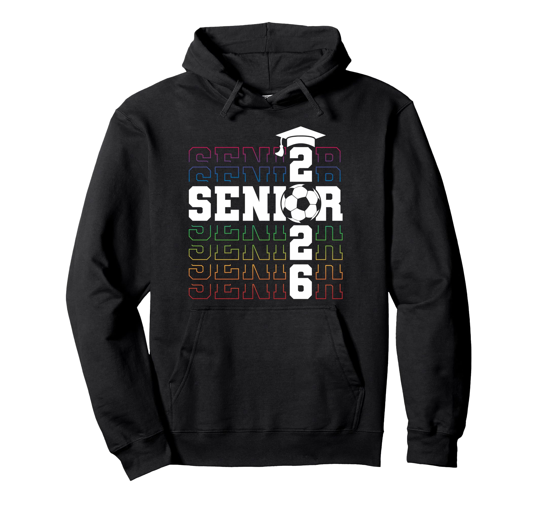 Senior 2026 Graduation Class 2026 School Hoodie - Novelty Apparel Unisex - T-Shirt, Sweatshirt, Hoodie