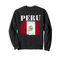 Peru Flag Patriotic Football Proud Sweatshirt - Custom Art Print Unisex - T-Shirt, Sweatshirt, Hoodie