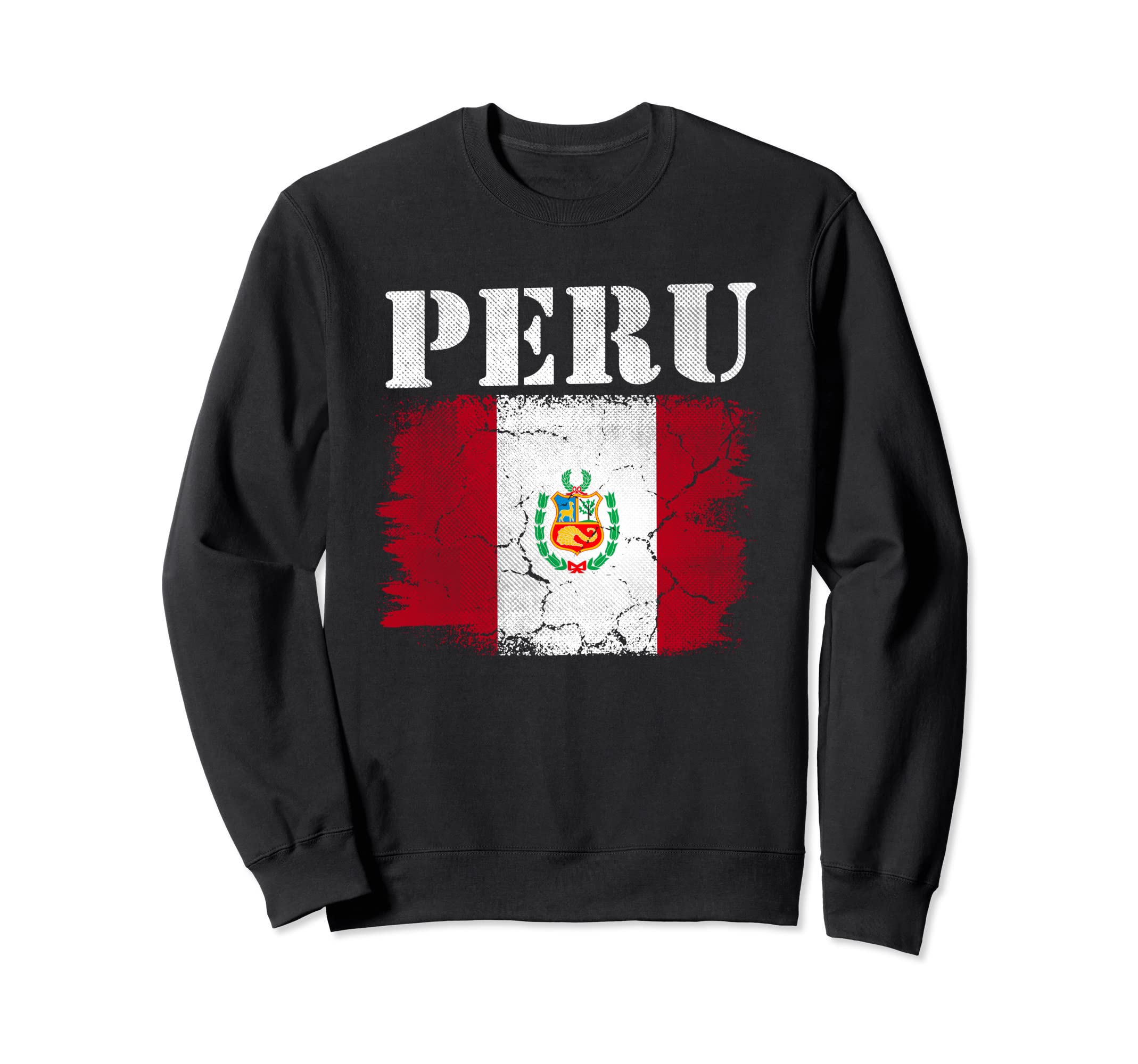 Peru Flag Patriotic Football Proud Sweatshirt - Custom Art Print Unisex - T-Shirt, Sweatshirt, Hoodie