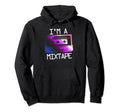 Gender Fluid Cassette Non Binary Hoodie - Novelty Apparel for Adults - T-Shirt, Sweatshirt, Hoodie