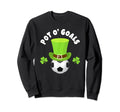 Soccer Team Striker St Patricks Day T-Shirt - Fun Novelty Design Men Women - T-Shirt, Sweatshirt, Hoodie