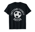 Cheyenne County Soccer Distressed T-Shirt - Casual Everyday Wear Men Women - T-Shirt, Sweatshirt, Hoodie