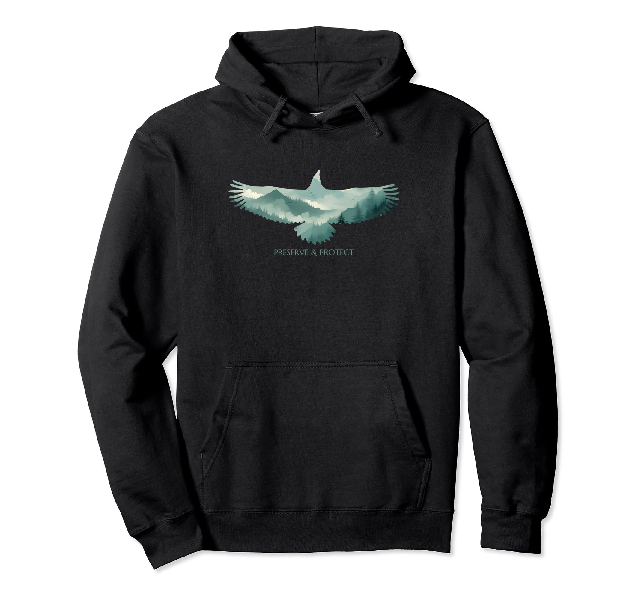 Preserve Protect National Park Hoodie - Custom Art Print for Adults - T-Shirt, Sweatshirt, Hoodie