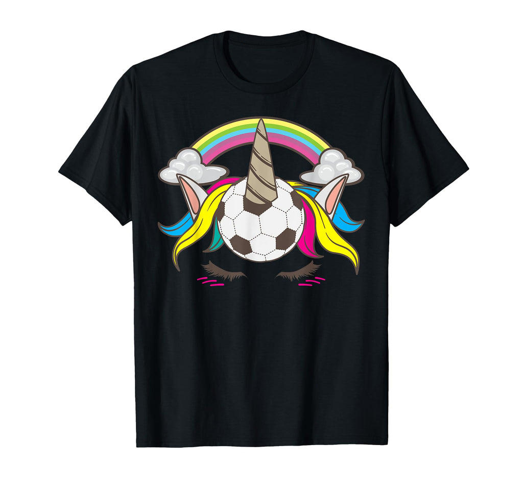 Funny Soccer Unicorn Gift Football T-Shirt - Streetwear Style for Adults - T-Shirt, Sweatshirt, Hoodie