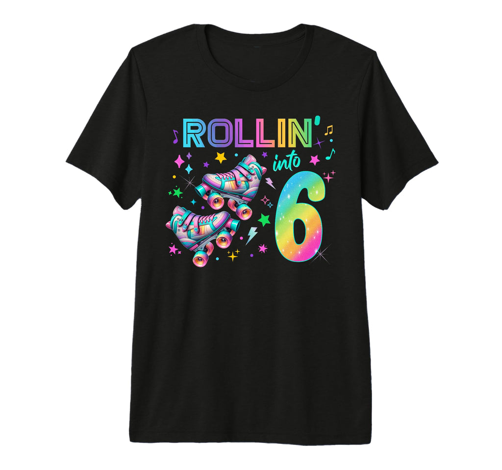 Roller Skates Birthday Outfit Tri Blend T-Shirt - Streetwear Style Unisex - T-Shirt, Sweatshirt, Hoodie
