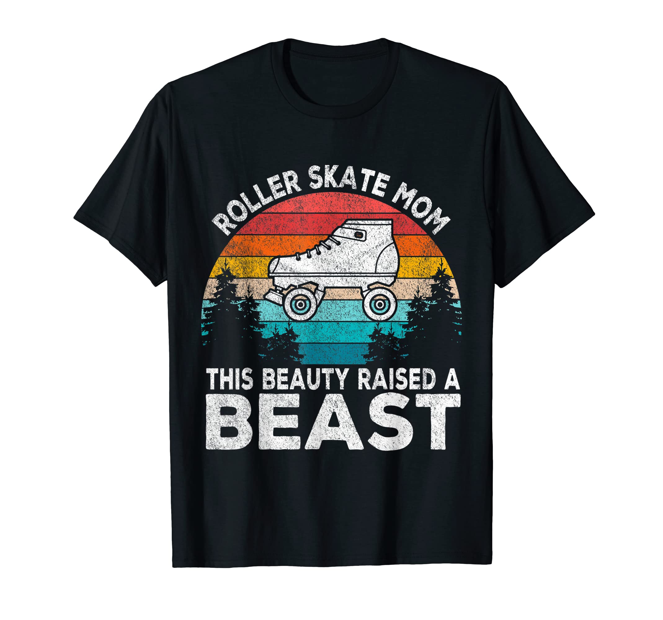 Roller Skate Mom Roller Skater Mom T-Shirt - Custom Art Print for Adults - T-Shirt, Sweatshirt, Hoodie