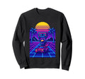 80S Synthwave Sweatshirt - Custom Art Print Unisex - T-Shirt, Sweatshirt, Hoodie