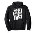60Th Birthday Soccer Player Football Hoodie - Minimalist Print Men Women - T-Shirt, Sweatshirt, Hoodie