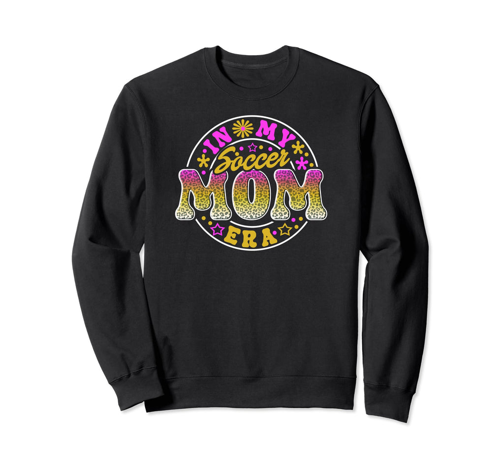 Soccer Mom Era Cheetah Pattern Sweatshirt - Fun Novelty Design Unisex - T-Shirt, Sweatshirt, Hoodie