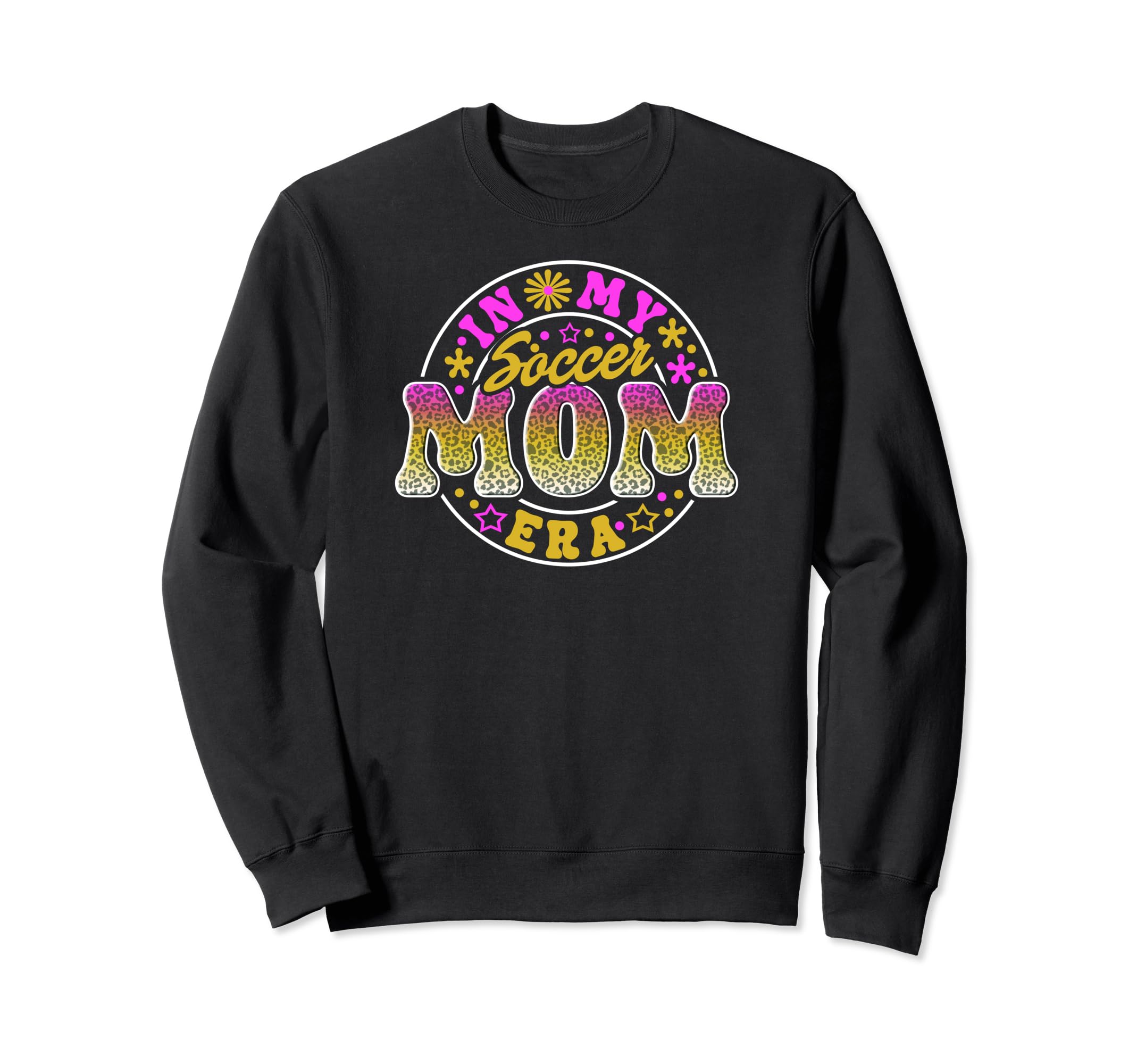 Soccer Mom Era Cheetah Pattern Sweatshirt - Fun Novelty Design Unisex - T-Shirt, Sweatshirt, Hoodie