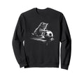 Soccer Cat Playing Football Sweatshirt - Aesthetic Graphic Men Women - T-Shirt, Sweatshirt, Hoodie