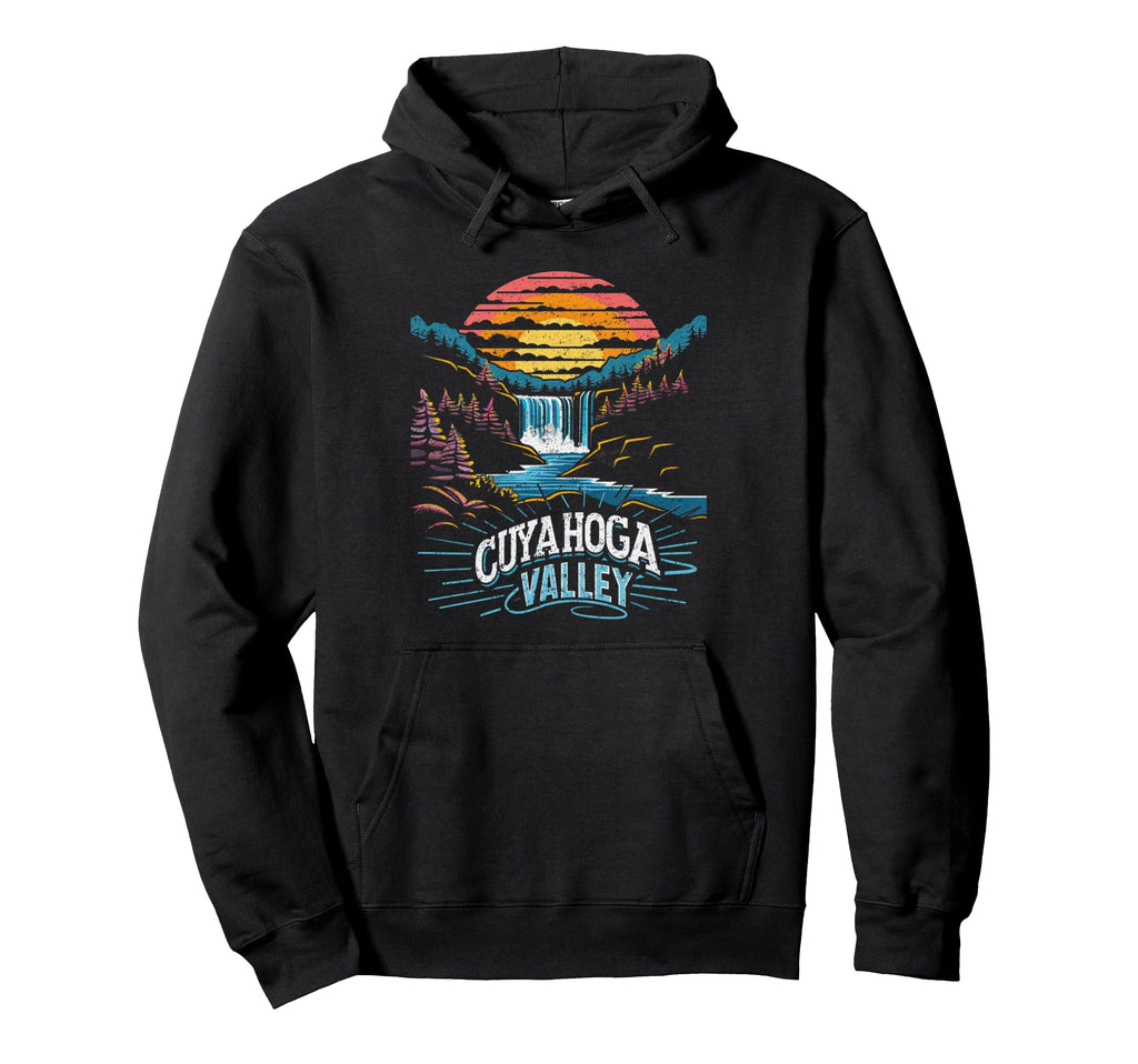 Cuyahoga Valley Us National Park Ohio Hoodie - Custom Art Print Unisex - T-Shirt, Sweatshirt, Hoodie