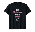 This Princess Wears Cleats Soccer Ball T-Shirt - Custom Art Print Unisex - T-Shirt, Sweatshirt, Hoodie