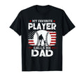 My Favorite Baseball Player Calls Me Dad T-Shirt - Unique Graphic Unisex - T-Shirt, Sweatshirt, Hoodie