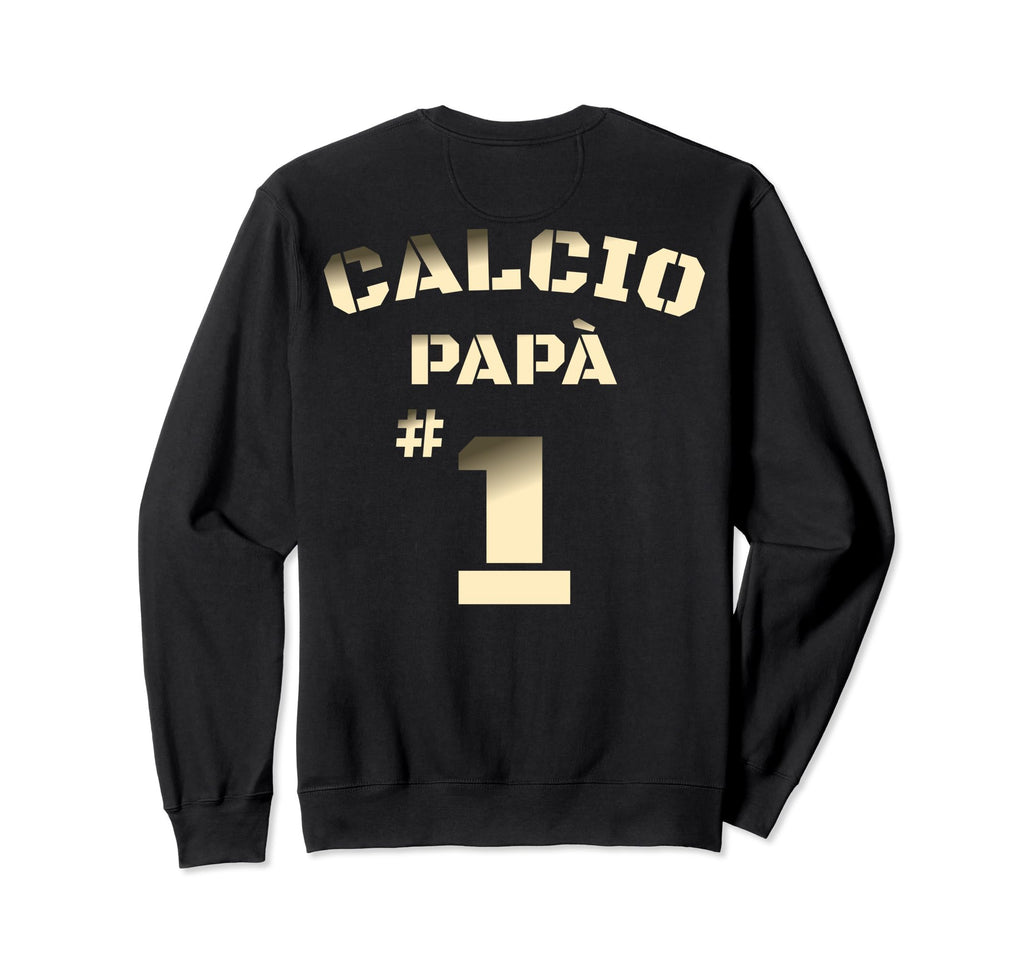 Italian Calcio Pap Sweatshirt - Fun Novelty Design for Adults - T-Shirt, Sweatshirt, Hoodie