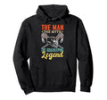 Lacrosse Player Fun Goalkeeping Legend Hoodie - Graphic Print Men Women - T-Shirt, Sweatshirt, Hoodie