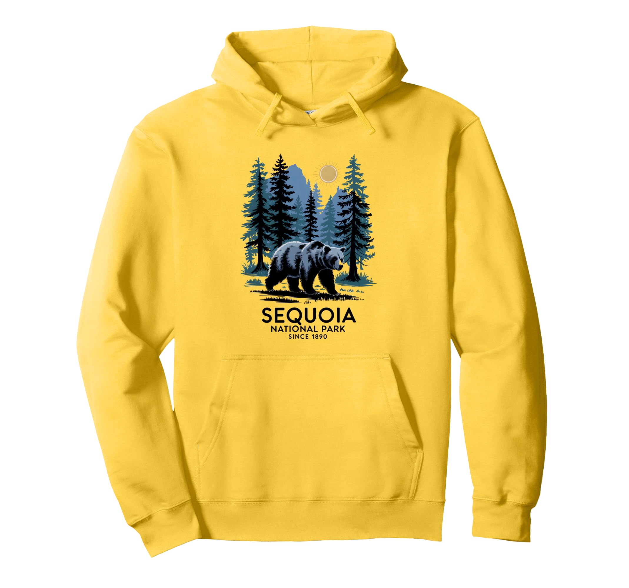 Sequoia National Park 1890 Hoodie - Casual Everyday Wear for Adults - T-Shirt, Sweatshirt, Hoodie