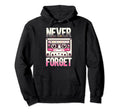 Never Forget Audio Cassette Lover Hoodie - Minimalist Print for Adults - T-Shirt, Sweatshirt, Hoodie