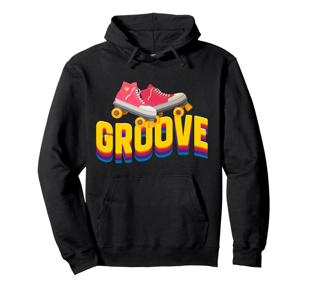 Roller Skating Skate 1970S Hoodie - Trendy Graphic for Adults - T-Shirt, Sweatshirt, Hoodie