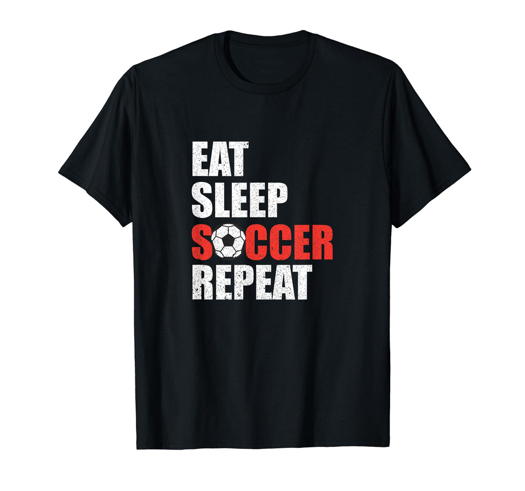 Soccer Coach Soccer Player Funny Eat T-Shirt - Trendy Graphic for Adults - T-Shirt, Sweatshirt, Hoodie