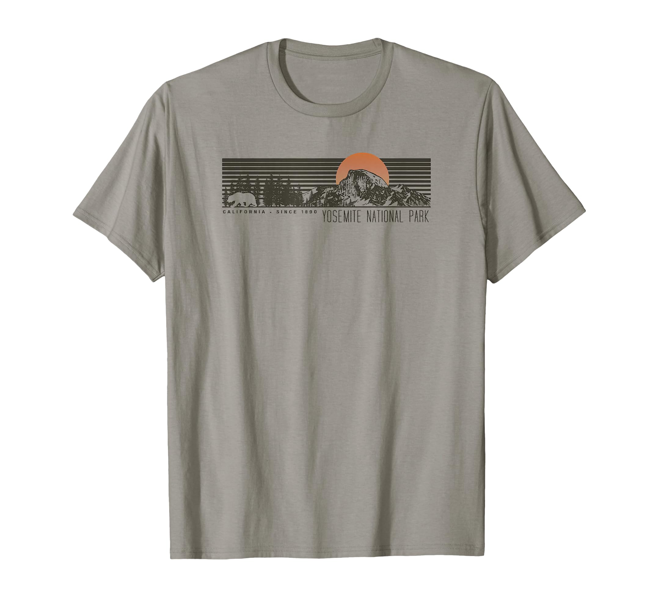 Yosemite National Park Half Dome T-Shirt - Unique Graphic Unisex - T-Shirt, Sweatshirt, Hoodie
