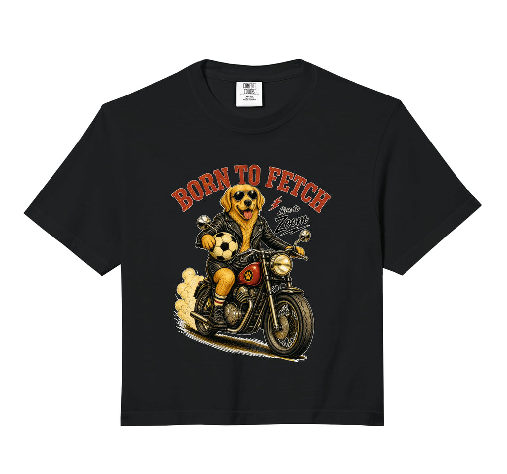 Golden Retriever Motorbike Love Footbal Hoodie - Novelty Apparel Men Women - T-Shirt, Sweatshirt, Hoodie