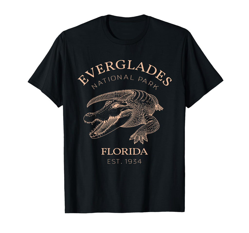 Everglades National Park Alligators T-Shirt - Fun Novelty Design Unisex - T-Shirt, Sweatshirt, Hoodie