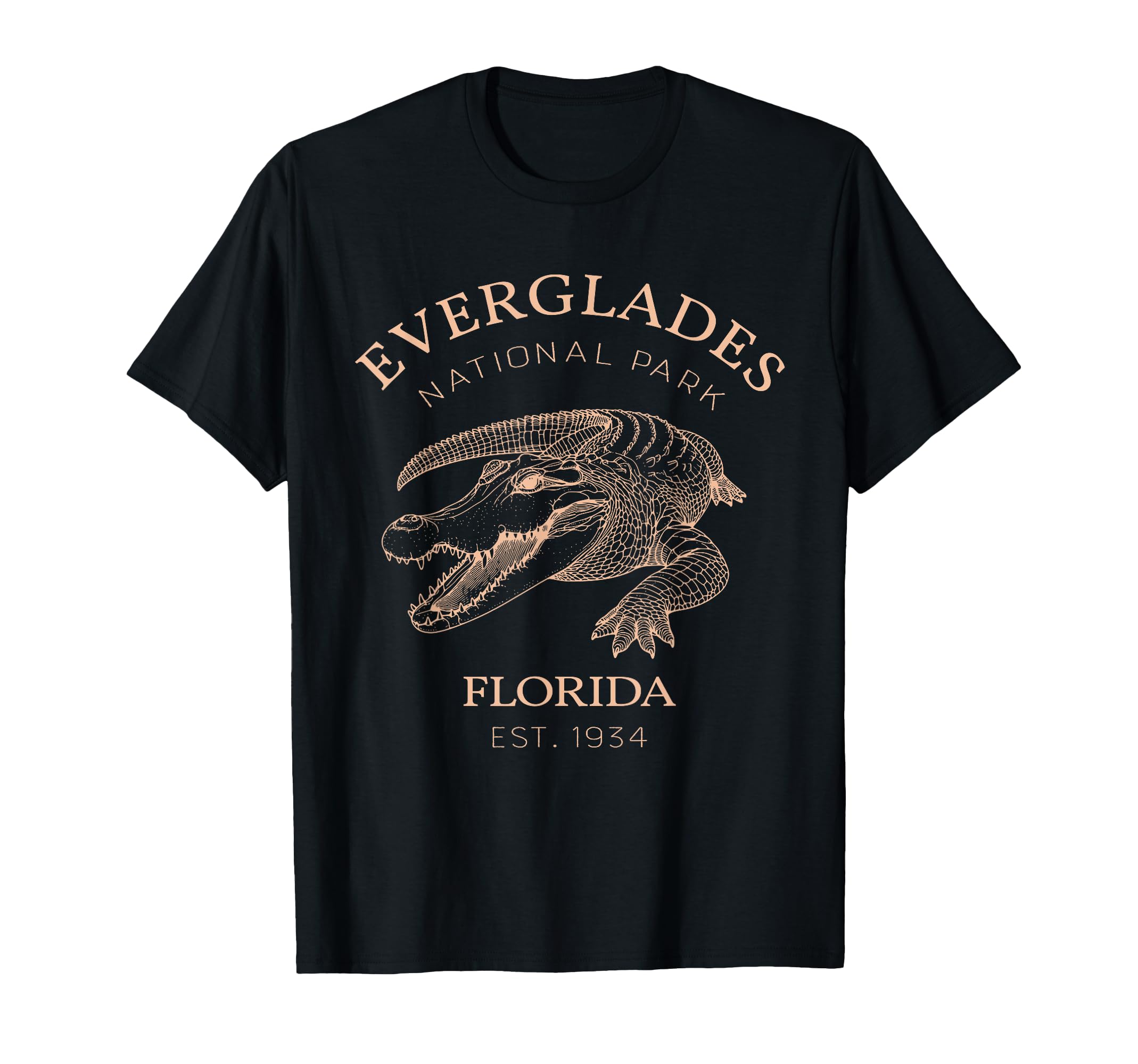 Everglades National Park Alligators T-Shirt - Fun Novelty Design Unisex - T-Shirt, Sweatshirt, Hoodie