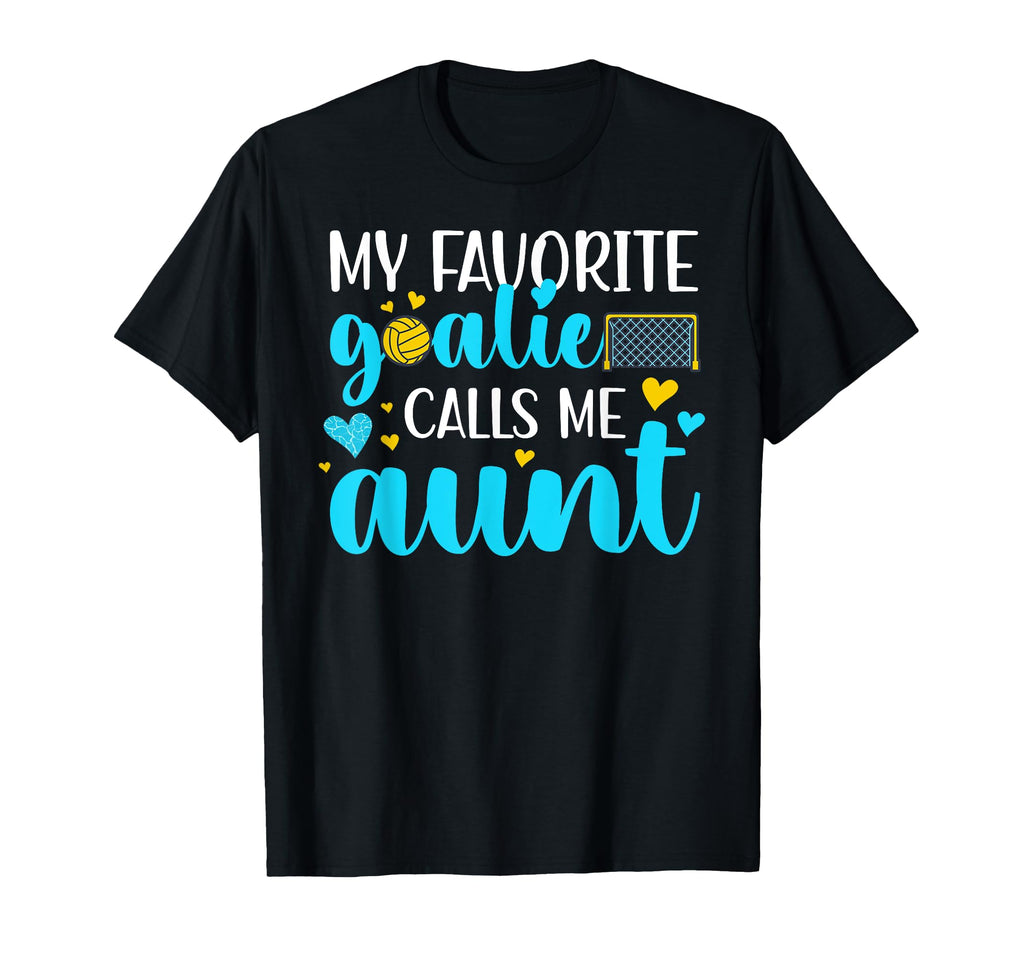 Proud Water Polo Goalie Aunt Water T-Shirt - Custom Art Print for Adults - T-Shirt, Sweatshirt, Hoodie