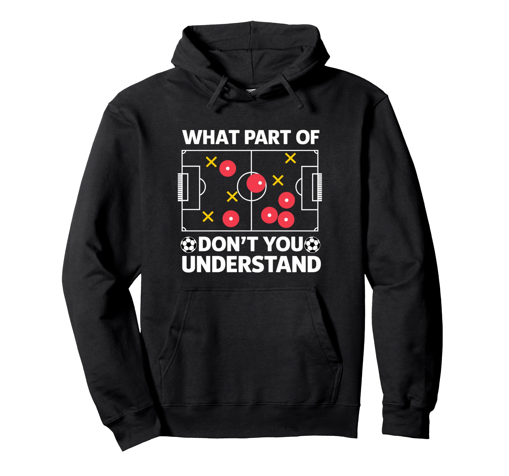What Part Soccer Dont You Understand Hoodie - Streetwear Style Men Women - T-Shirt, Sweatshirt, Hoodie