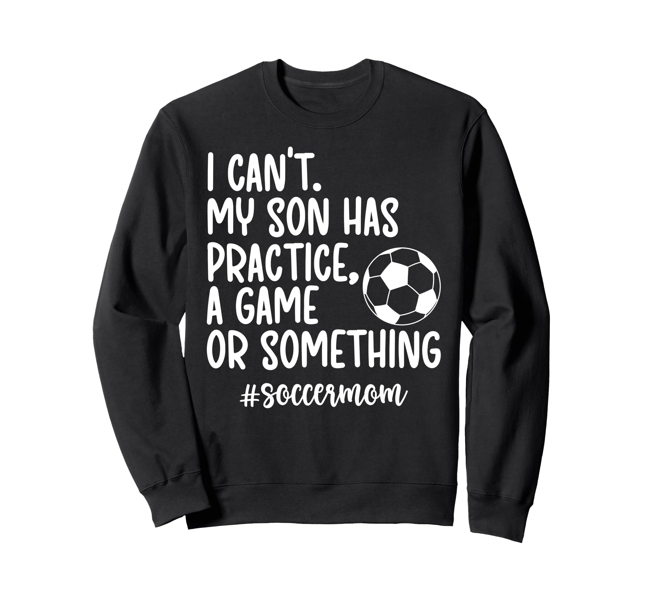 Soccer Mom Soccer Player Mom Funny Sweatshirt - Minimalist Print Men Women - T-Shirt, Sweatshirt, Hoodie